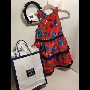 NWT Janie and Jack Dress & Headband